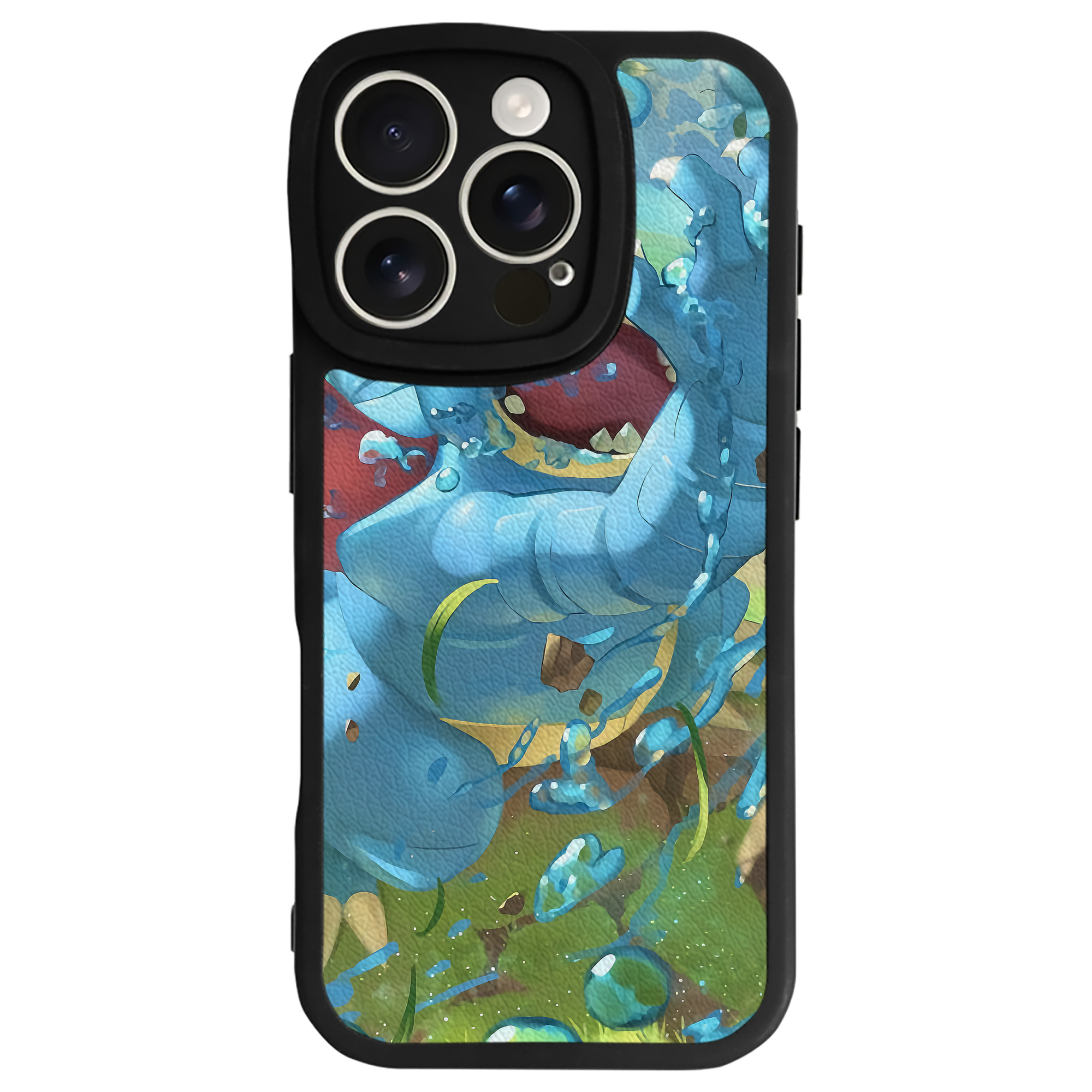 （画像用） ポケットモンスター Pokémon 【iPhone 16シリーズ対応】シリコンスマホケース（レザー調） 材質：シリコン